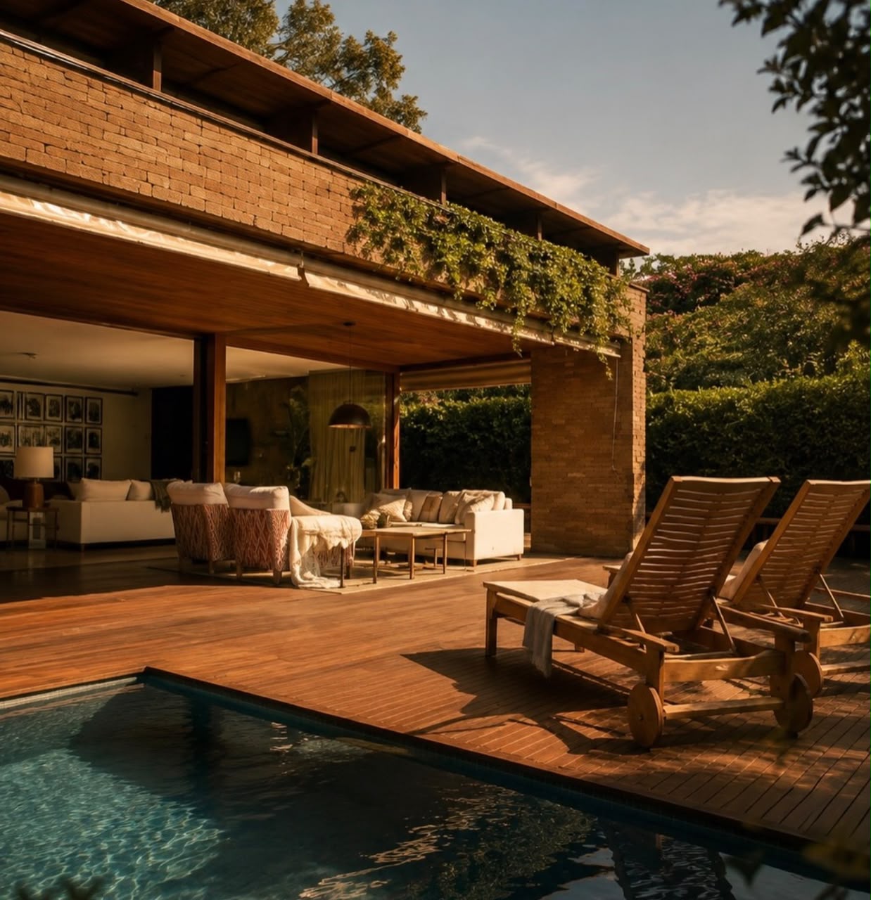 Residência Isay Weinfeld na Vila Fasano, Fazenda Boa Vista em Porto Feliz/SP